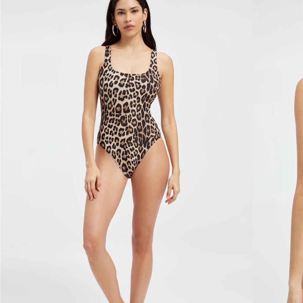 Leopard print Good American Swimsuit